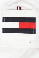 Szorty kąpielowe Panel Stripe Tommy Hilfiger biały