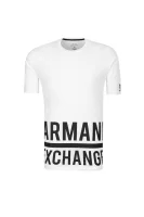 T-shirt | Loose fit Armani Exchange biały