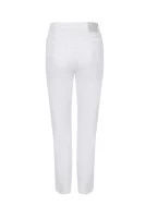 Jeansy J10 | Cropped Fit Armani Jeans biały