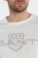 T-shirt | Regular Fit Gant white