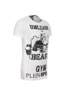T-shirt rakin Plein Sport biały