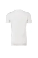 T-shirt Bright White/Lemon Curry CALVIN KLEIN JEANS biały