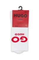 Socks QS RIB SLOGAN CC Hugo Bodywear white