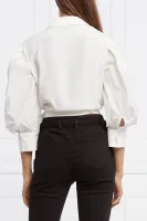 Bluzka CROTONE 3 | Cropped Fit Pinko biały