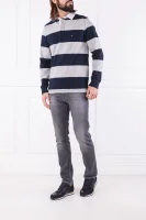 Polo ICONIC BLOCK STRIPE | Regular Fit Tommy Hilfiger navy blue