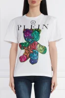 T-shirt Sexy Pure Smile | Slim Fit Philipp Plein biały