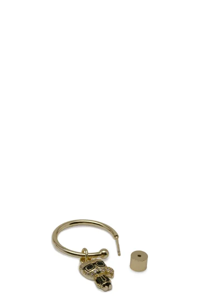 Earrings k/ikonik pave heart earrings Karl Lagerfeld gold