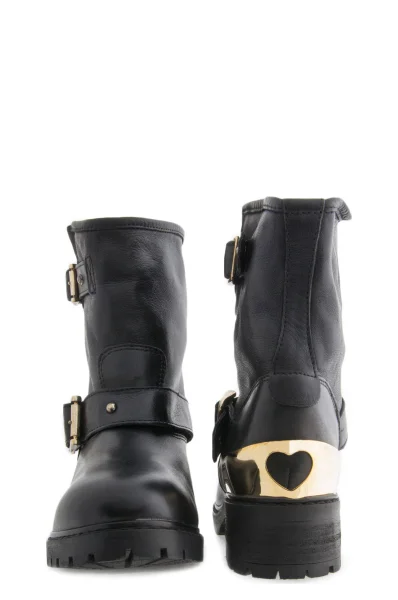 Boots Love Moschino black
