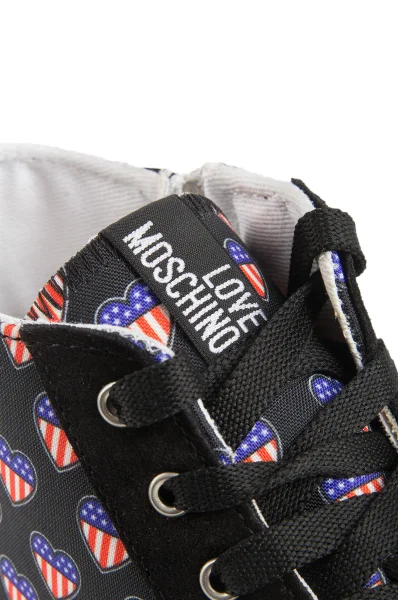 American Heart Sneakers Love Moschino black