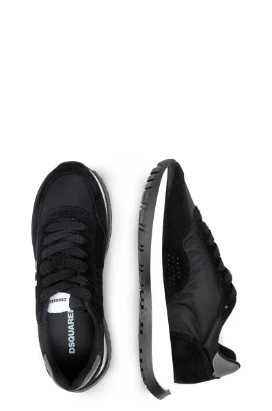 Leather sneakers Dsquared2 black