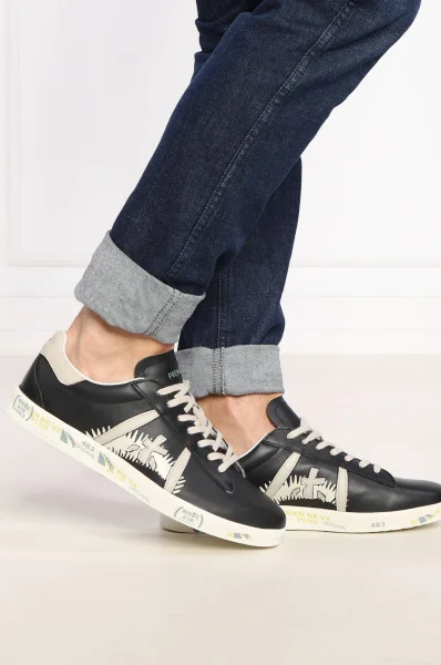Leather sneakers Andy Premiata black
