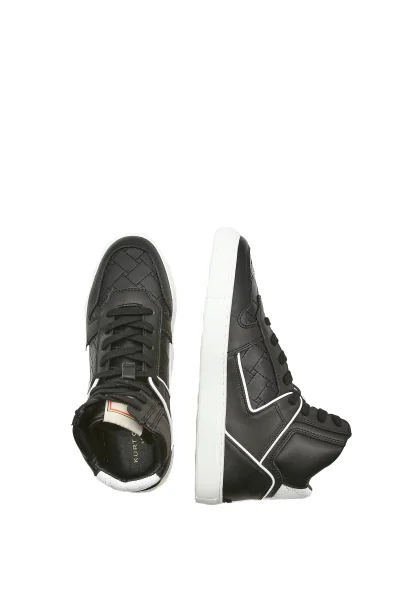 Sneakers LANEY | with addition of leather Kurt Geiger black