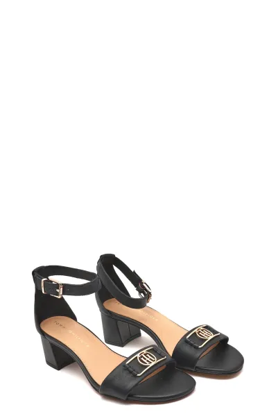 Tommy hilfiger block heel on sale sandals