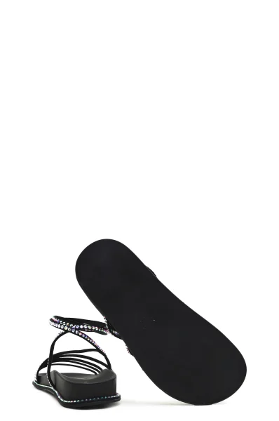 Sandały | z dodatkiem skóry Le Silla czarny