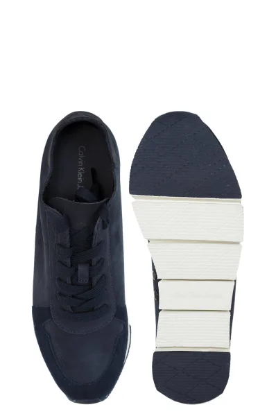 Nubuck Sneakers CALVIN KLEIN JEANS navy blue
