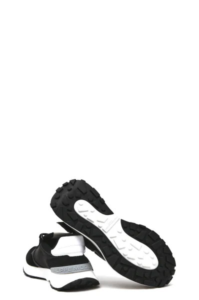 Skórzane sneakersy ANTIBES Philippe Model czarny