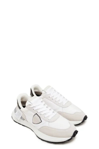 Leather sneakers ANTIBES Philippe Model beige