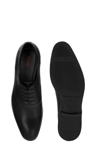 Square Oxford Shoes HUGO black