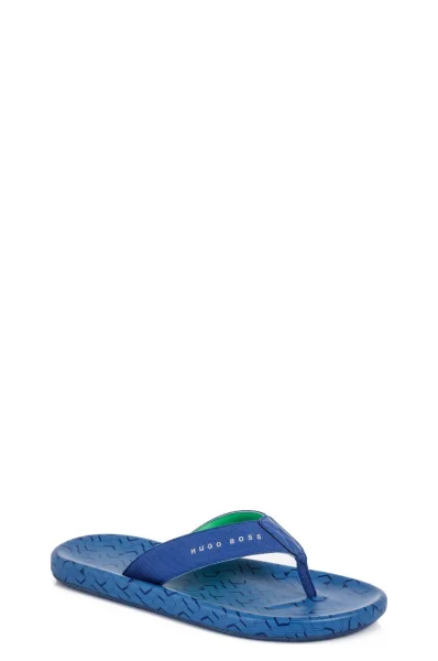 Shoreline Sunshine flip flops BOSS GREEN Blue Gomez.pl en