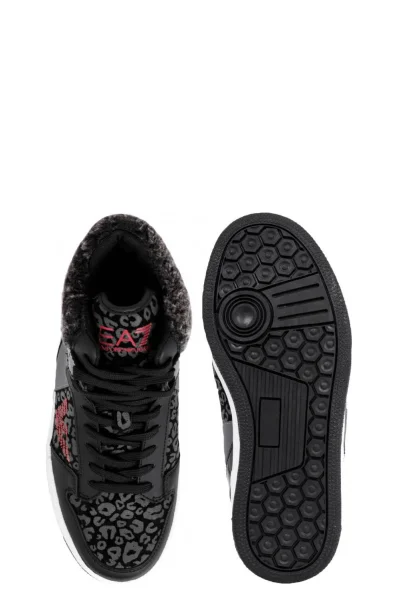 Sneakersy Lux High EA7 czarny