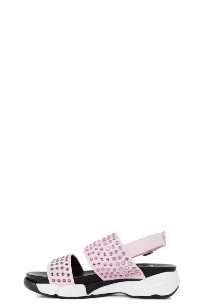 Sandały Brillante Pinko różowy