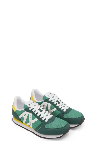 кросівки Armani Exchange зелений