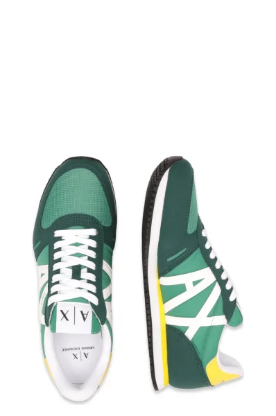 кросівки Armani Exchange зелений