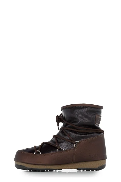 W.E Low Glitter Winter Boots Moon Boot brown