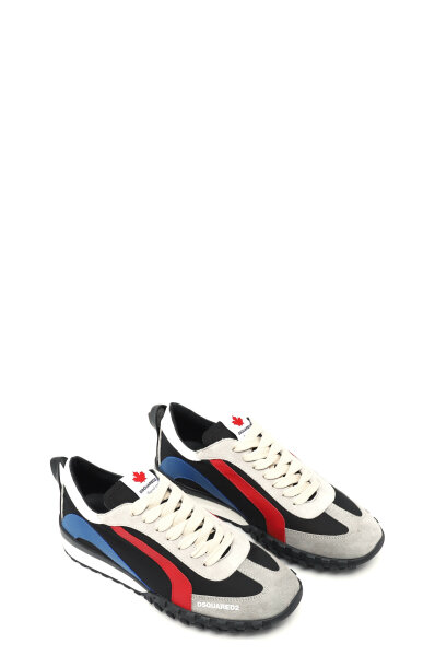 Sneakers LEGEND | with addition of leather Dsquared2 | Black 