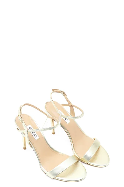 Pin sandals KABELLE | with addition of leather Guess gold