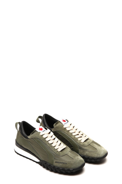 Sneakers LEGEND | with addition of leather Dsquared2 | Green 