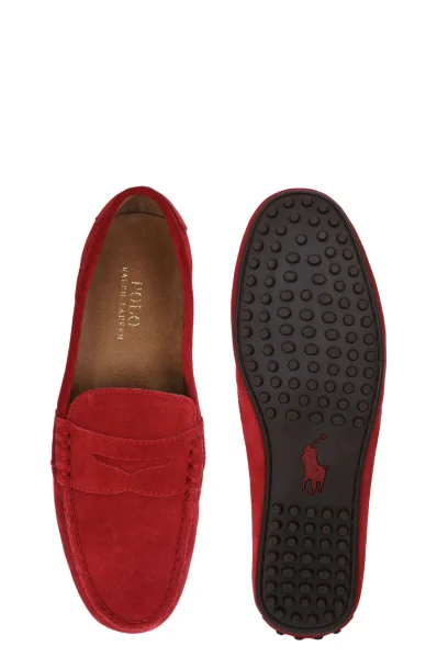 Wes-E Moccasins POLO RALPH LAUREN red