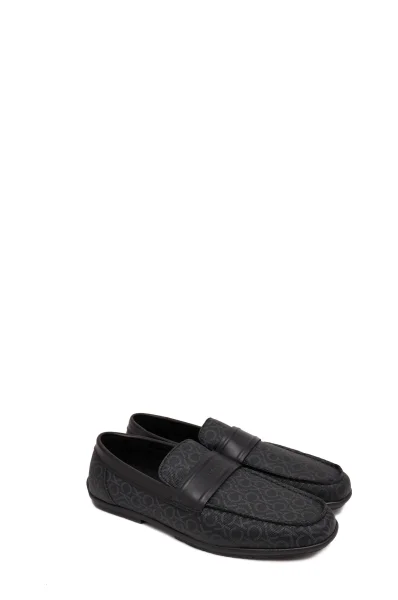 Leather loafers Calvin Klein black