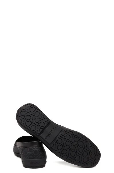 Leather loafers Calvin Klein black