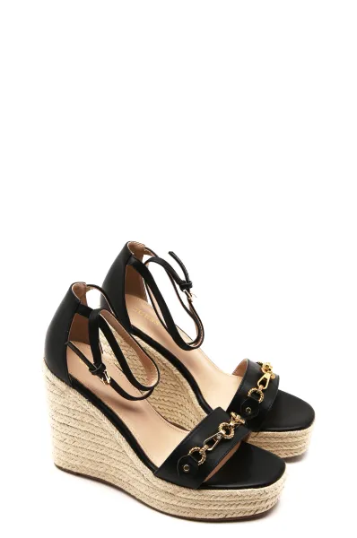 Guess on sale black wedges