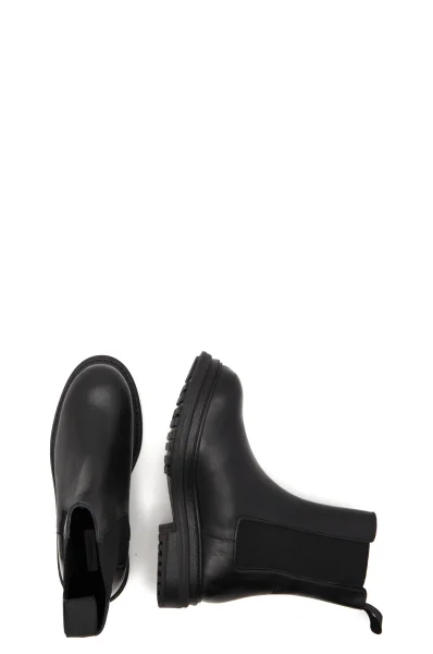 Leather jodhpur boots CUSCINO Marella black