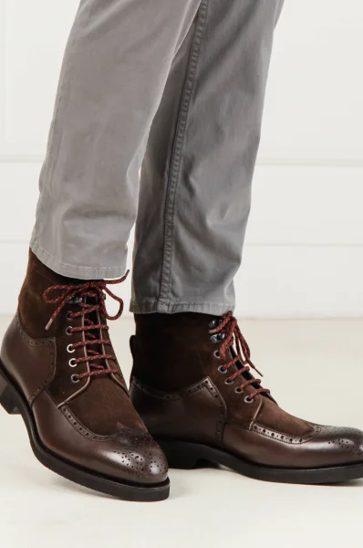 Leather shoes / footwear Ermenegildo Zegna brown