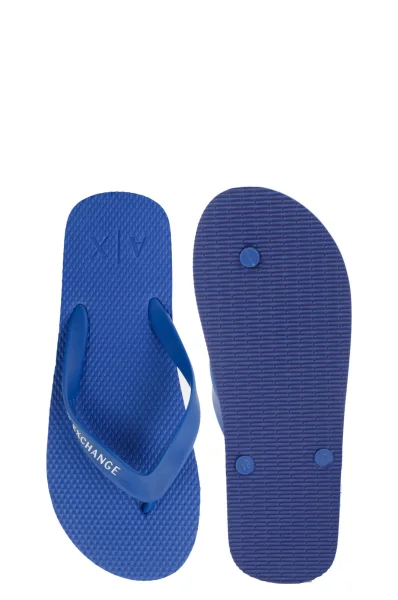 Flip flops Armani Exchange blue