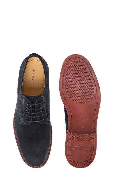 Willow Derby Shoes Gant navy blue