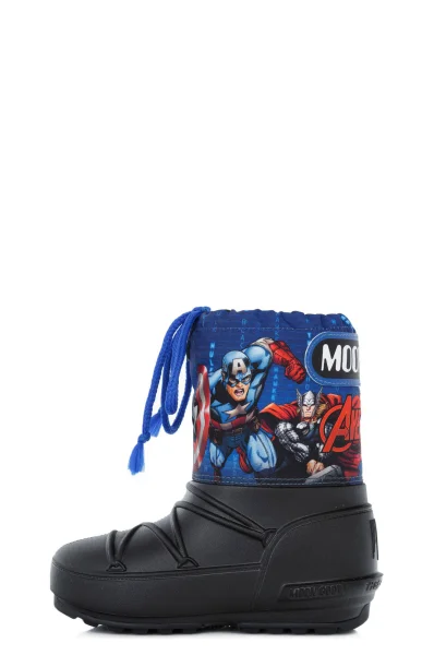 Avengers Snow Boots Moon Boot black