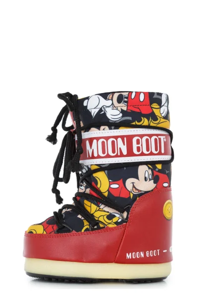 Śniegowce Mickey Moon Boot czerwony