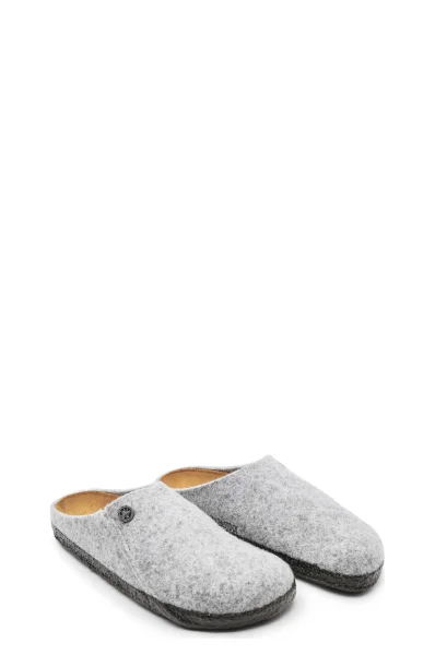 Lounge footwear Zermatt Standard WZ | with addition of leather Birkenstock gray
