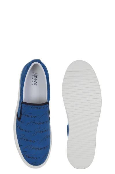 Slip-On Sneakers Armani Jeans blue