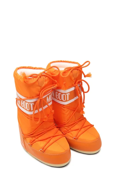 Insulated snowboots Moon Boot orange