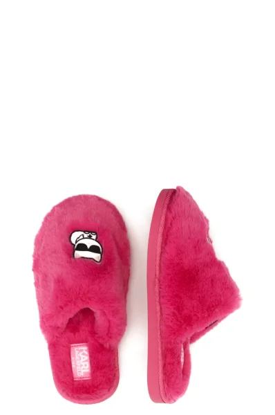 домашнє взуття aqua Karl Lagerfeld Kids рожевий