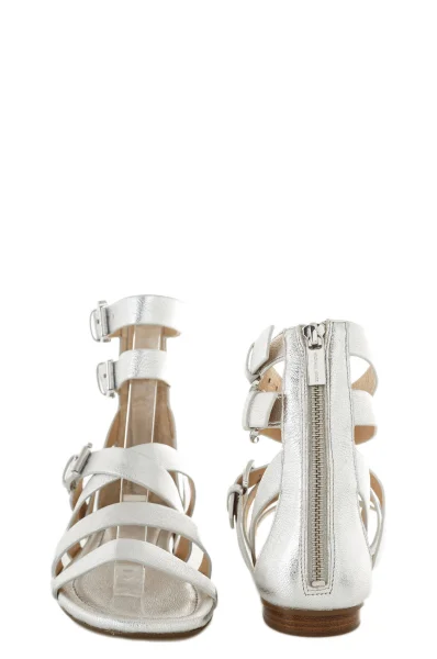 Jocelyn gladiator sandals Michael Kors silver