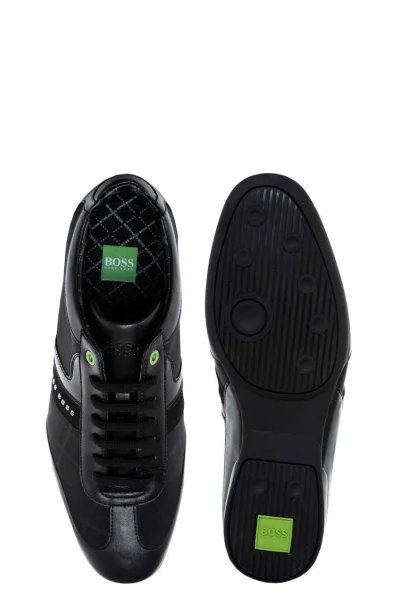 Sneakersy Space_Lowp_nypr BOSS GREEN czarny