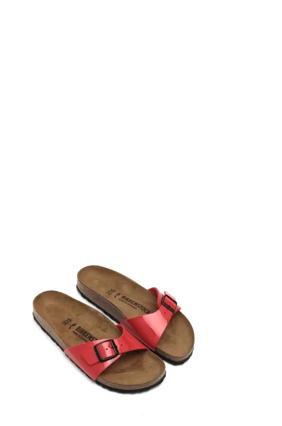 Sliders Madrid BF | with addition of leather Birkenstock red