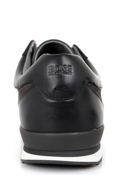 Sneakersy Runner BOSS BLACK szary
