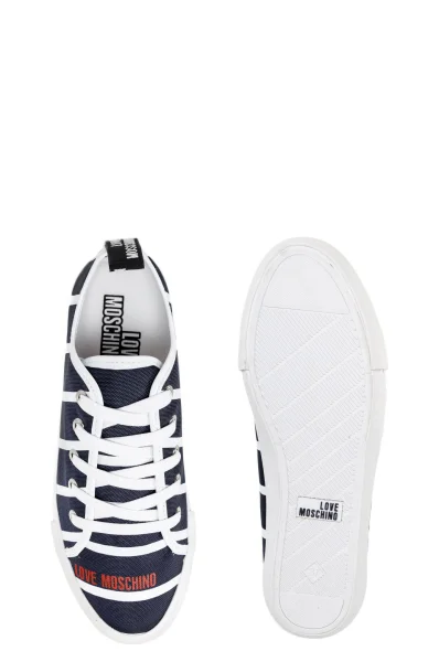 Sneakers Love Moschino navy blue